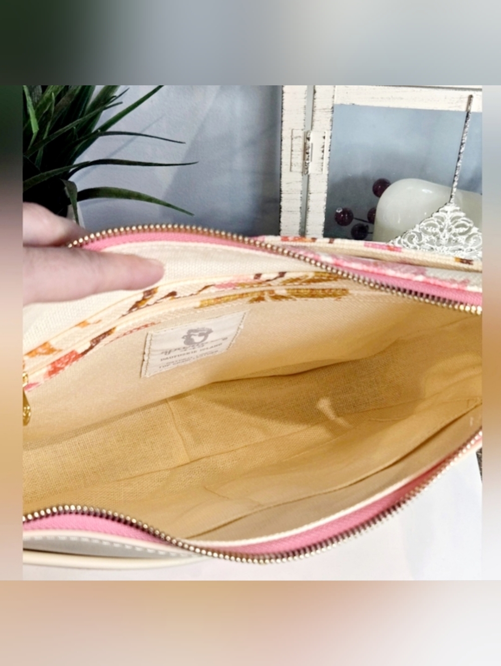 Spartina 449 Lena Shoulder Bag Richmond Hill Cream - Picture 10 of 11